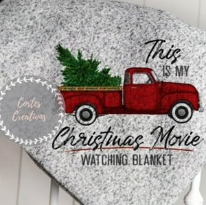 Christmas Movie Watching Blanket
